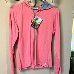 NWT Carve design lightweight zip up hoodie